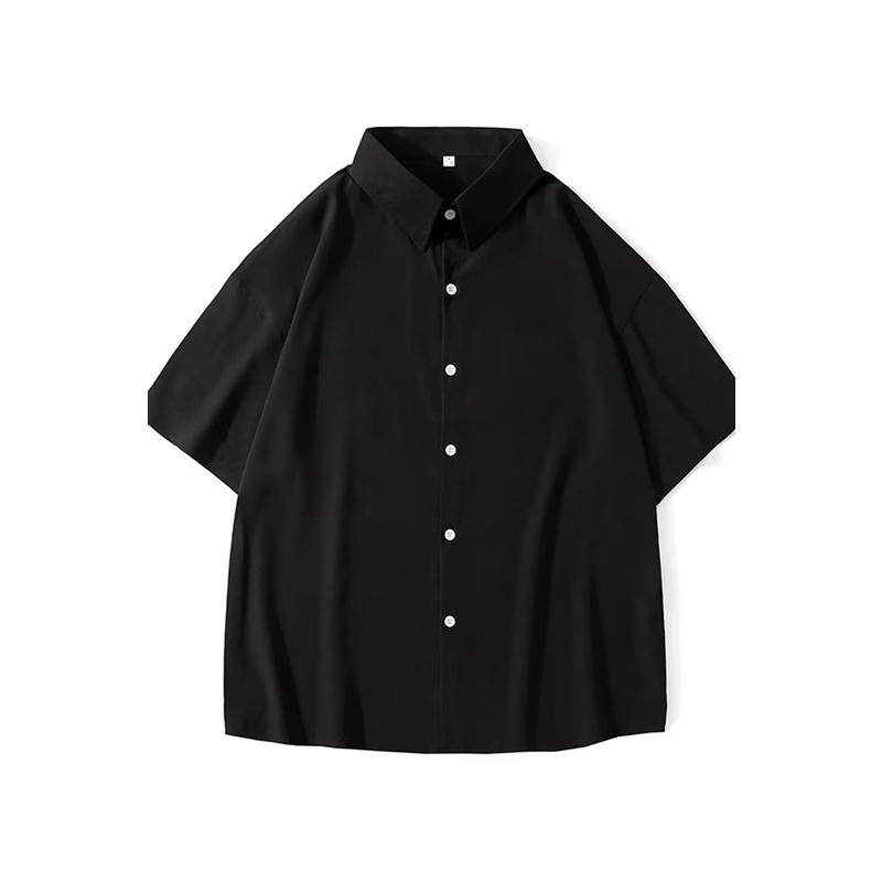 Áo Sơ Mi Tay Lửng Cổ Vuông Thời Trang Mùa Hè Dễ Phối Đồ Trẻ Trung Dành Cho Nam