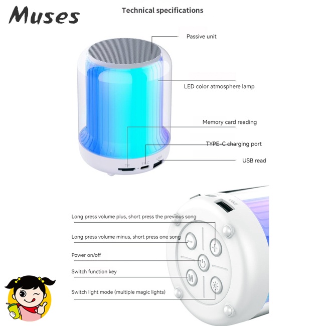 Loa Bluetooth Không Dây A22 Mini Siêu Trầm Nhiều Màu Sắc Chất Lượng Cao