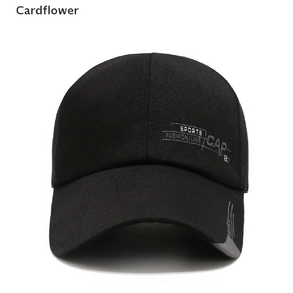 < Cardflower > Mới Mũ Lưỡi Trai In Chữ Dad Phong Cách Hip Hop Có Thể Điều Chỉnh Cho Nam Và Nữ
