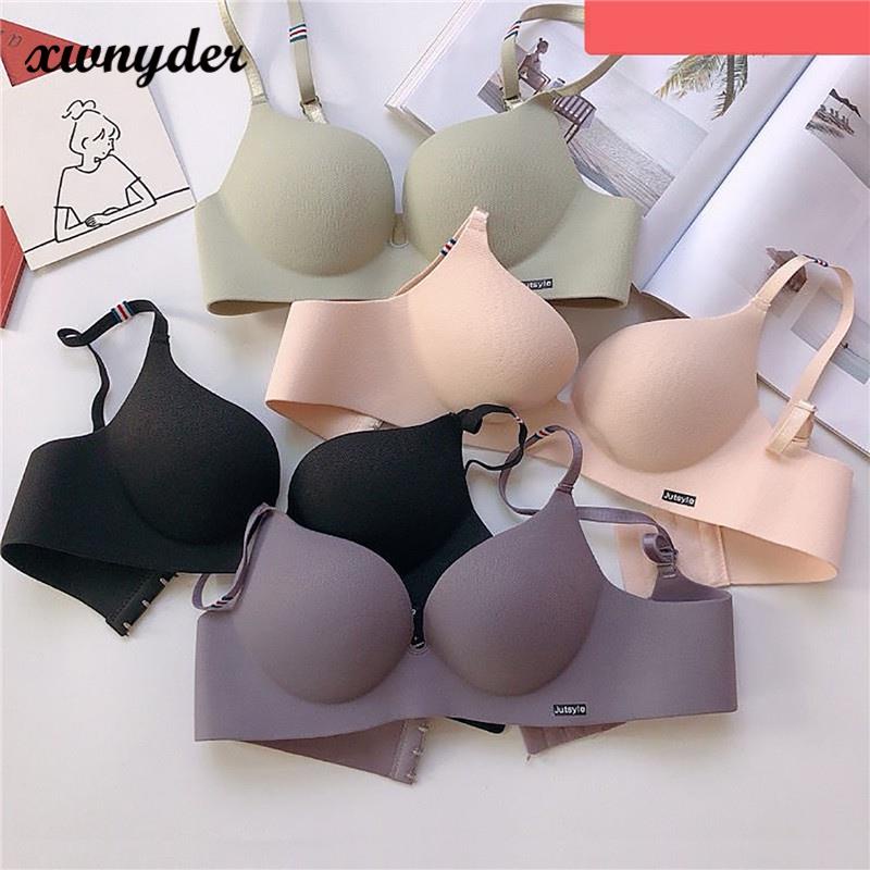Áo Lót Nâng Ngực Không Đường May Thoải Mái Thời Trang Cho Nữ