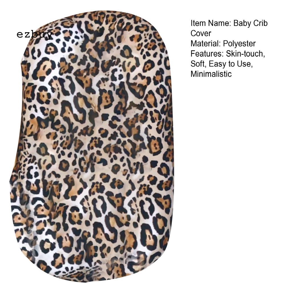 [EY] Ga Trải Giường Polyester Mềm Mại Không Dây Kéo Dễ Tháo Rời Giữ Sạch Cho Bé Sơ Sinh