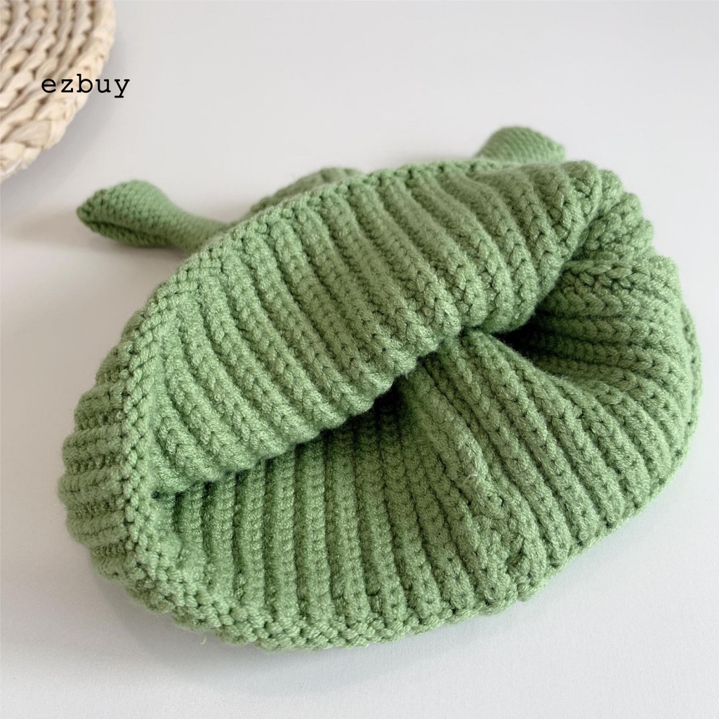 [EY] Mũ Beanie Đan Sợi Nhiều Màu Sắc Ấm Áp Tối Giản Thoáng Khí Ấm Áp Hợp Thời Trang Dành Cho Trẻ Sơ Sinh Đi Ra Ngoài