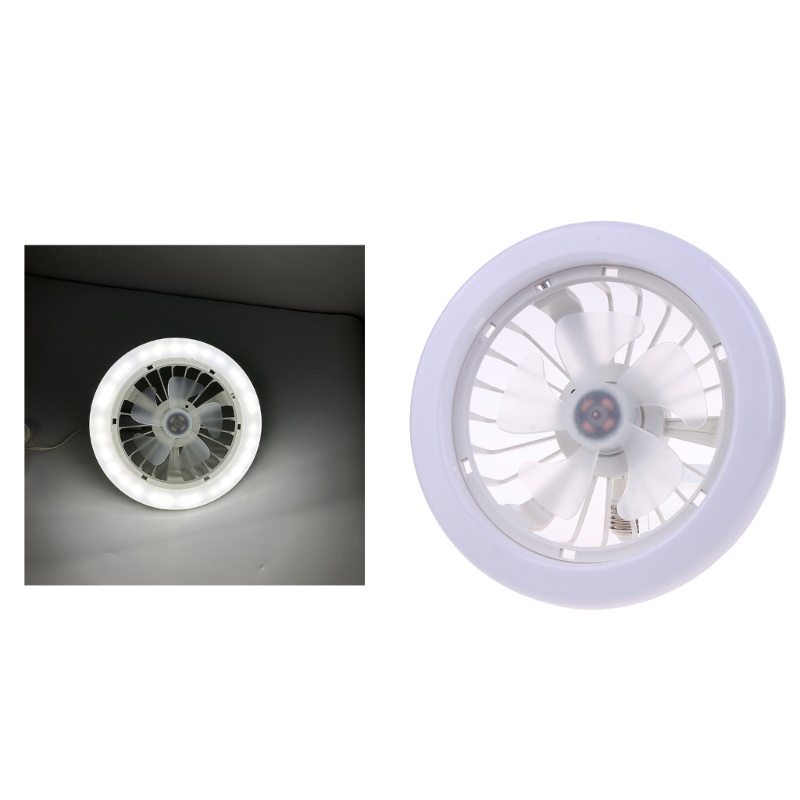 Quạt Trần Bóng LED E27 1 Tốc Độ Điều Khiển