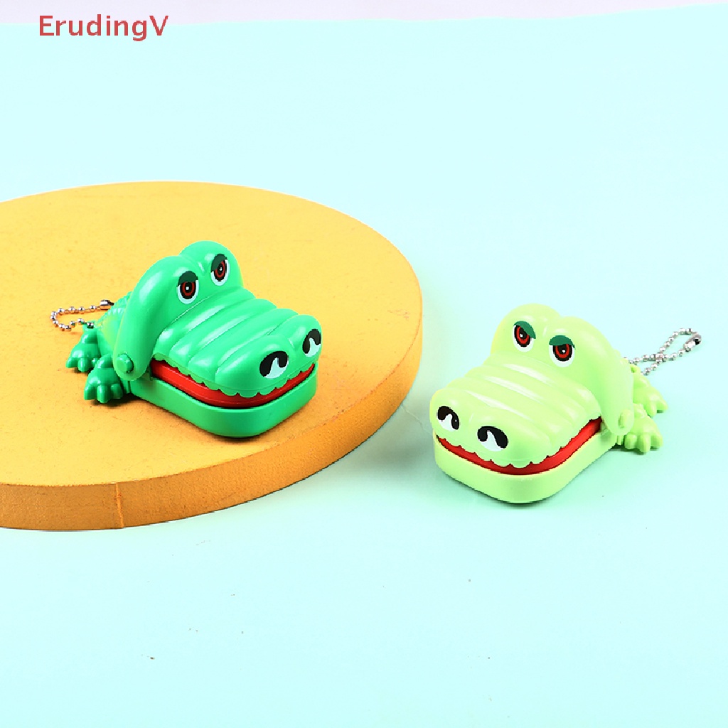 [ErudingV] Đồ Chơi Cá Sấu Cắn Ngón Tay Sáng Tạo Có Móc Khóa [Mới]