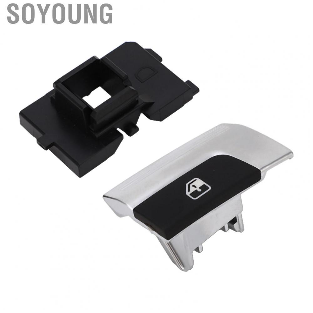 Soyoung 247883  Solid Structure Window Switch Control Direct Replacement OEM Standard Power Button High Sensitivity for Car