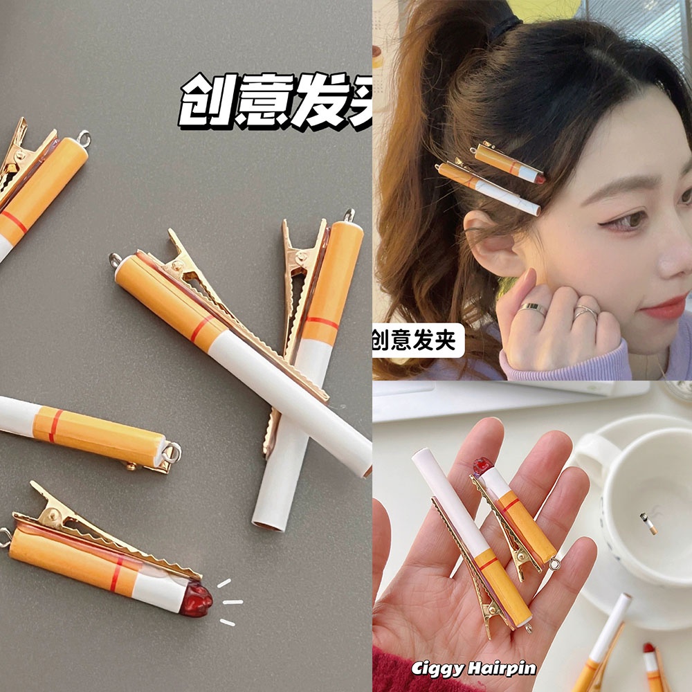 Kẹp TóC HìNh Điếu ThuốC Lá Vui NhộN