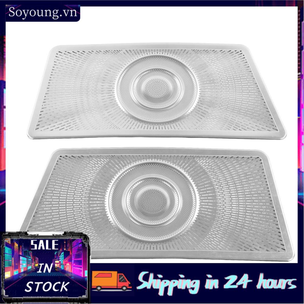 Soyoung Seat Air Conditioning Cover  Scratch Resistant Wearproof Silver Vent for Vehicle