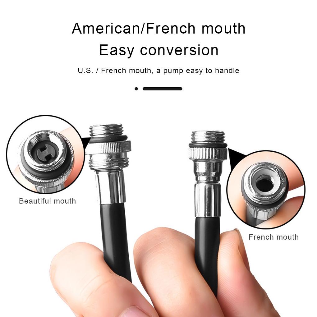 Dụng Cụ Bơm Hơi Bánh Xe Đạp Leo Núi Bằng Hợp Kim Nhôm Chất Lượng Cao