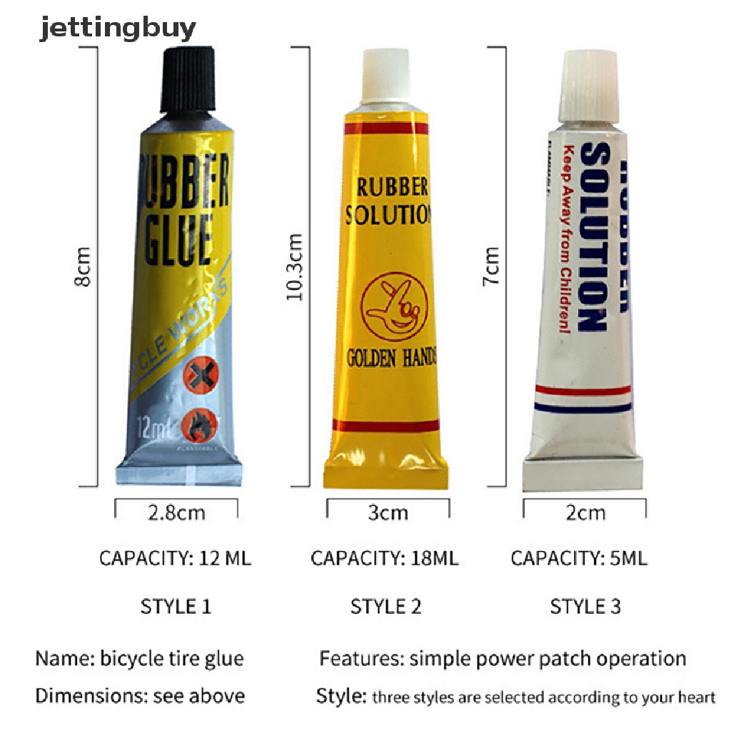 Bộ 5 Miếng Cao Su Vá Lốp Xe Đạp