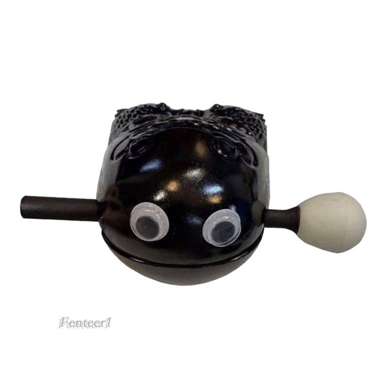 1 [Fenteer1] Nhạc Cụ Gõ Hình Tượng Cá Bằng Gỗ Cho Nhà Ở