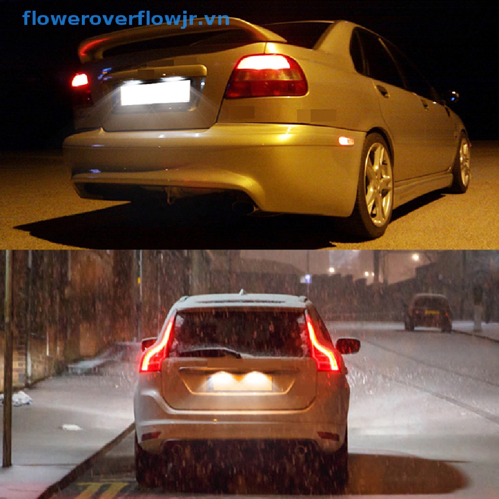 Đèn LED 12V Ánh Sáng Trắng Gắn Biển Số Xe Hơi Volvo S40 S60 S80 XC70 XC60