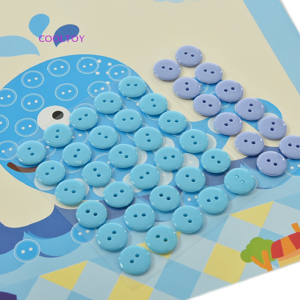 Cooltoy 1 Đồ Chơi Tương Tác Giáo Dục Nút Áo DIY Cho Trẻ Em