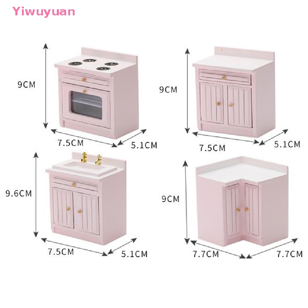 Mô Hình Tủ Bếp Trang Trí Nhà Búp Bê 1: 12 Mới