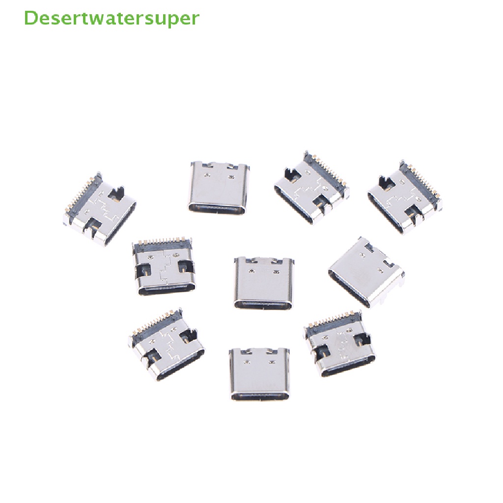 Set 10 Ổ Cắm Sạc Điện Thoại 16Pin USB 3.1 Type C