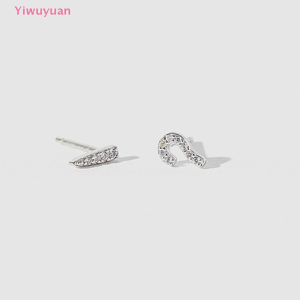 Bông Tai Đính Đá Pha Lê Màu Bạc Thời Trang Hàn Quốc Mới Cho Nữ