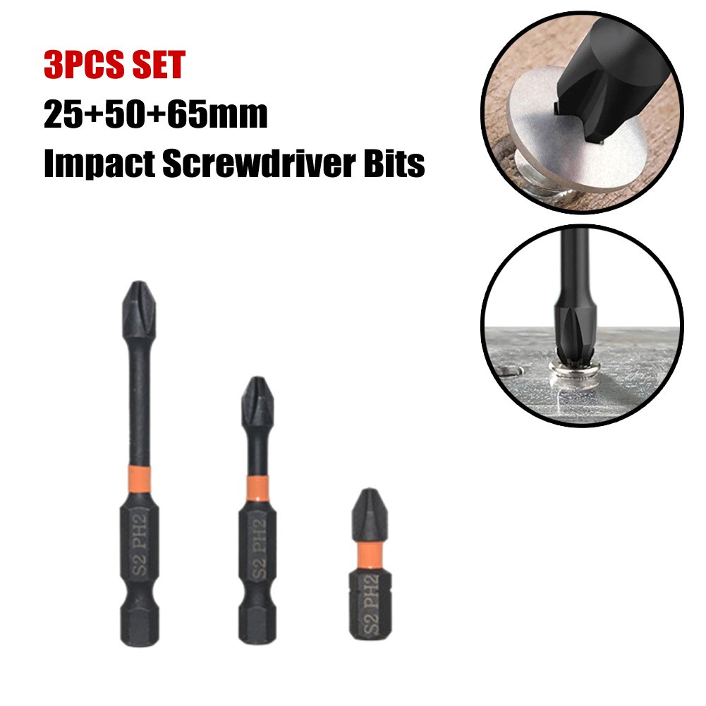 Tua Vít Đầu Chữ Thập Bằng Hợp Kim Thép Từ Tính PH2 25 50 65mm