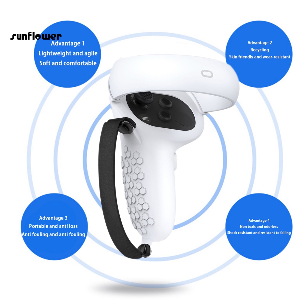 Set 2 Bọc Tay Cầm Cho Kính Thực Tế Ảo Oculus Quest 2