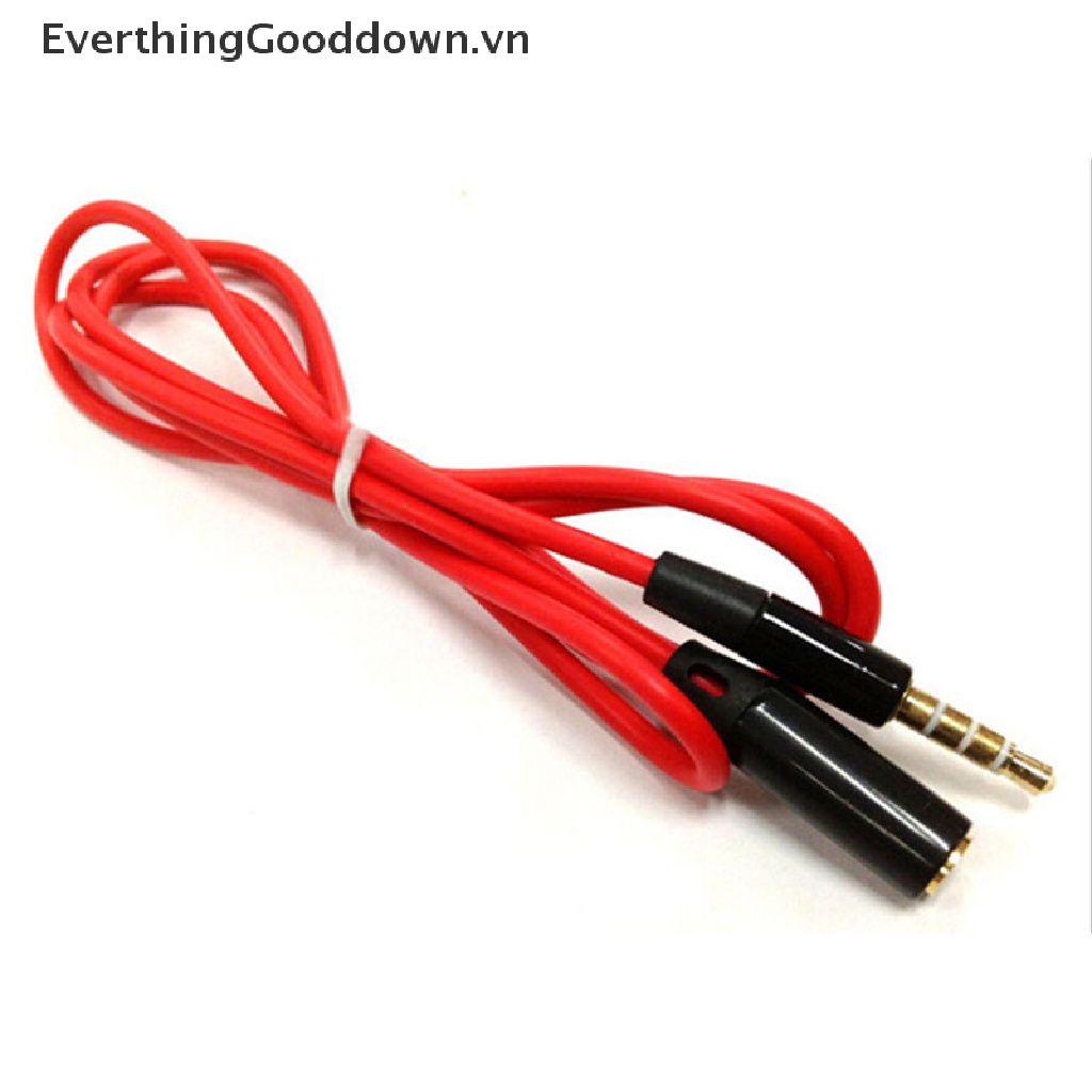 Everthingood Dây Cáp Nối Dài Tai Nghe 4 Cực 3.5mm