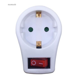 【GRCEKRIN】NEW Socket-Outlet With Switch Socket Adapter Eu Power-Converter Extension Socket