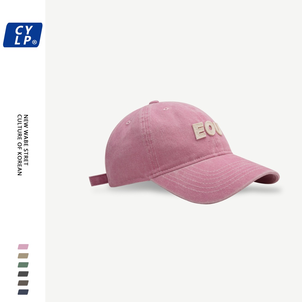 Mũ Lưỡi Trai Mềm Mại In Chữ Phong Cách Âu Mỹ Thời Trang Mùa Hè Cho Nam Và Nữ