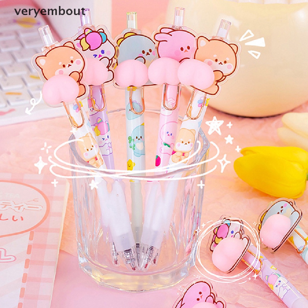 Bút Mực Gel Kiểu Dáng Hoạt Hình Sáng Tạo Dễ Thương