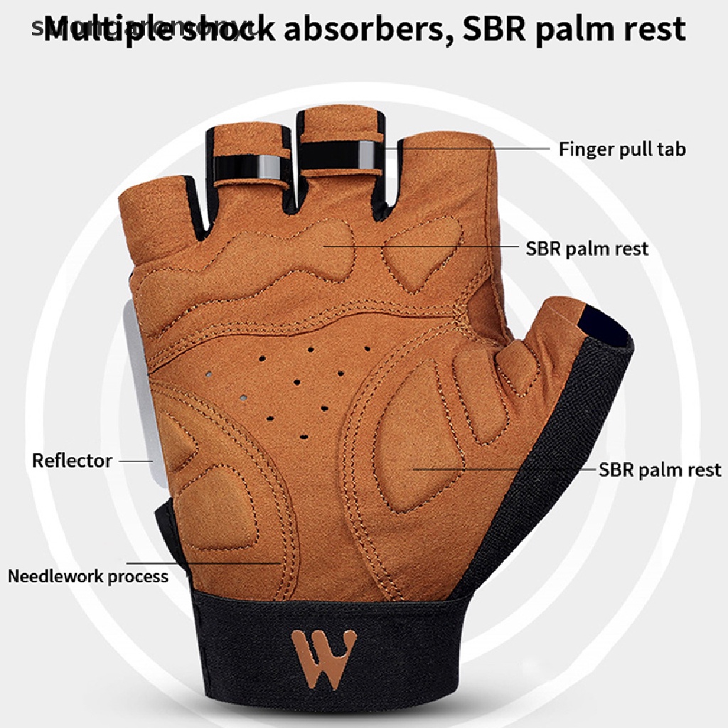 Găng Tay Thể Thao Hở Ngón Chuyên Dụng Chất Lượng Cao