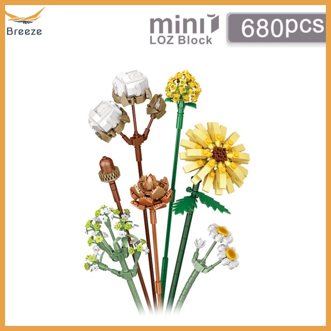 Bó Hoa Nhân Tạo Mini Nhiều Màu Sắc Dùng Để Trang Trí Tiệc Sinh Nhật