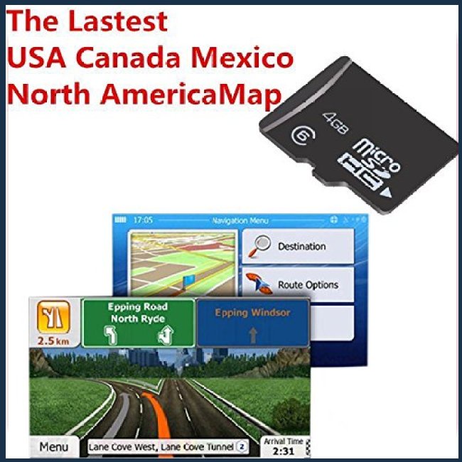 Thẻ Định Vị GPS SD Dành Cho Xe Hơi