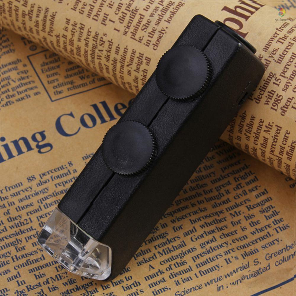 Kính Hiển Vi Mini Bỏ Túi Có Đèn LED Cho MicroBrite Plus 60x-100x