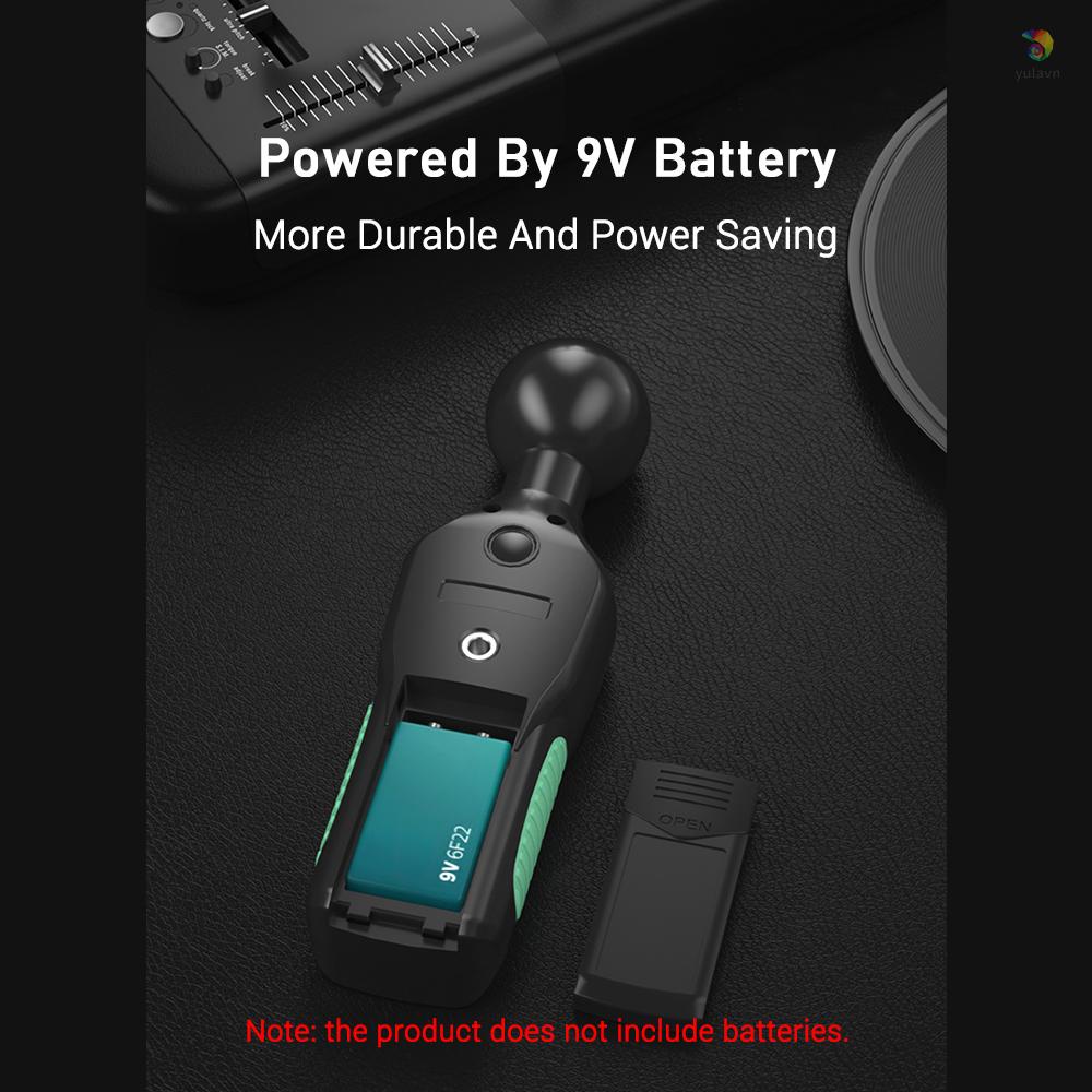 Máy Kiểm Tra Điện Từ Kỹ Thuật Số Mastfuyi FY8809 EMF Cầm Tay Có Đèn Nền Màn Hình LCD