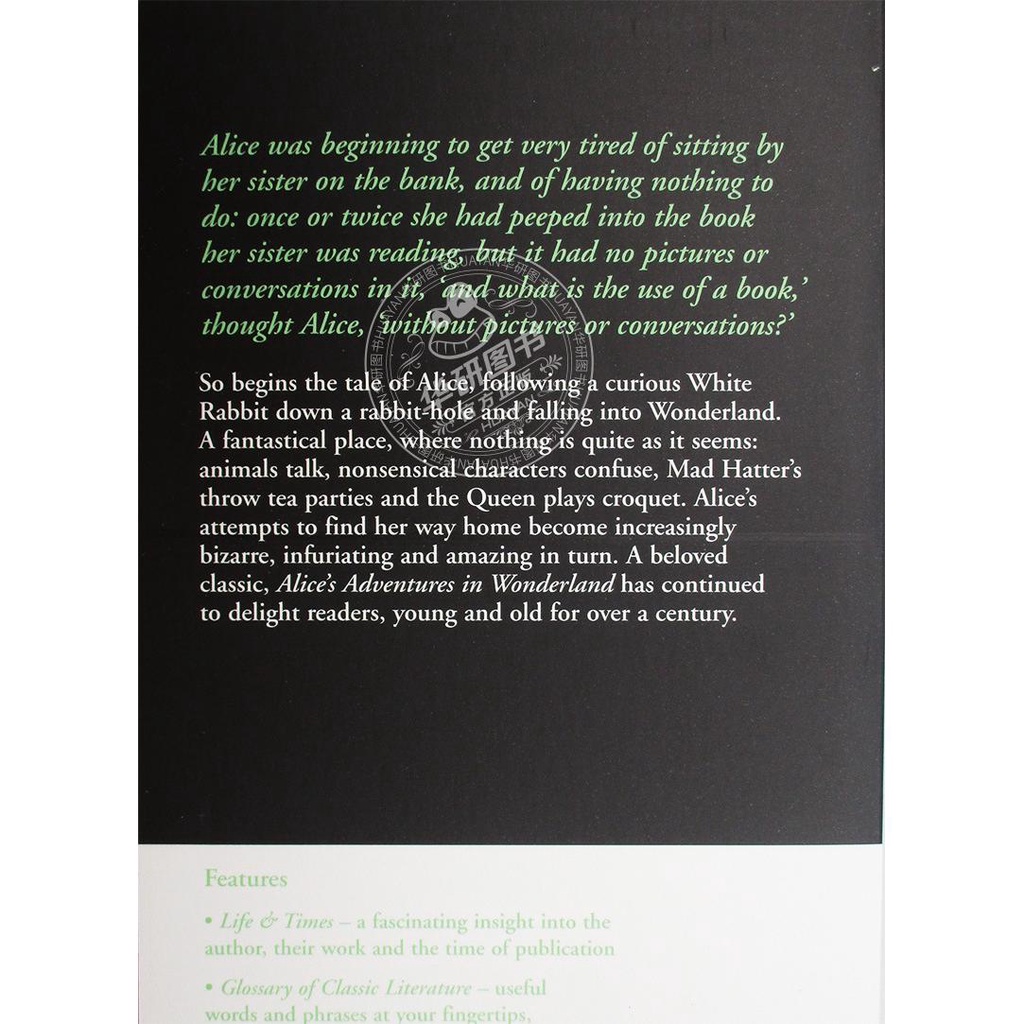 Collins Alice in Wonderland Chính Hãng Tiếng Anh Phiêu Lưu Của Alice Ở Won