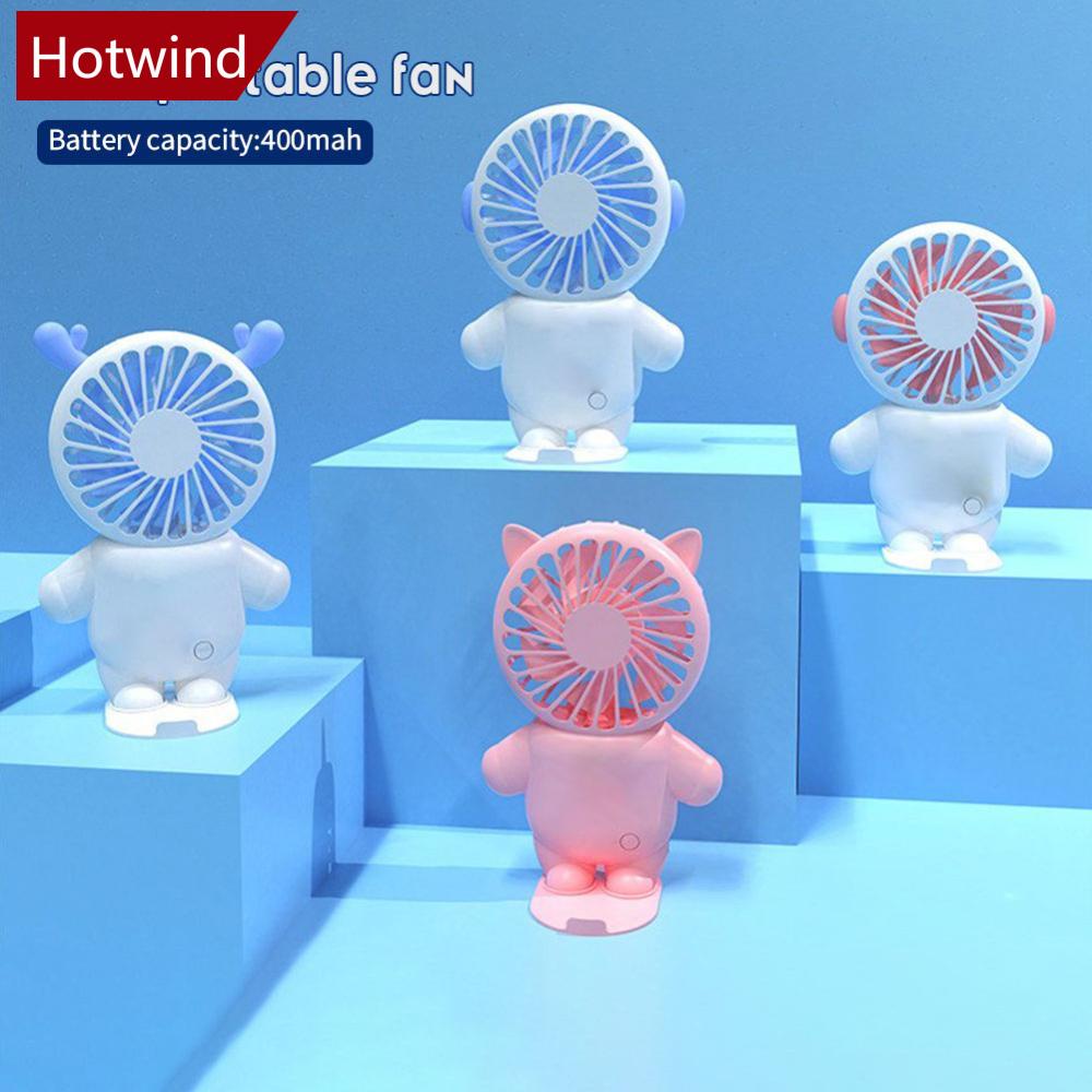 Quạt Mini Cầm Tay 400mah Sạc USB 3 Tốc Độ Kèm Giá Đỡ B6G3 Tiện Dụng