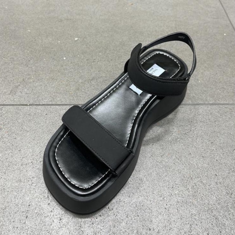 Xăng đan Khóa Dán Hở Ngón Trọng Lượng Nhẹ Thời Trang Nữ