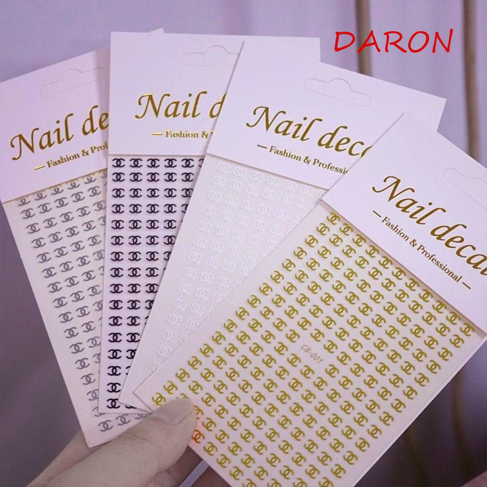 Miếng Dán Trang Trí Móng Tay Họa Tiết Ruy Băng Sau Lưng DIY