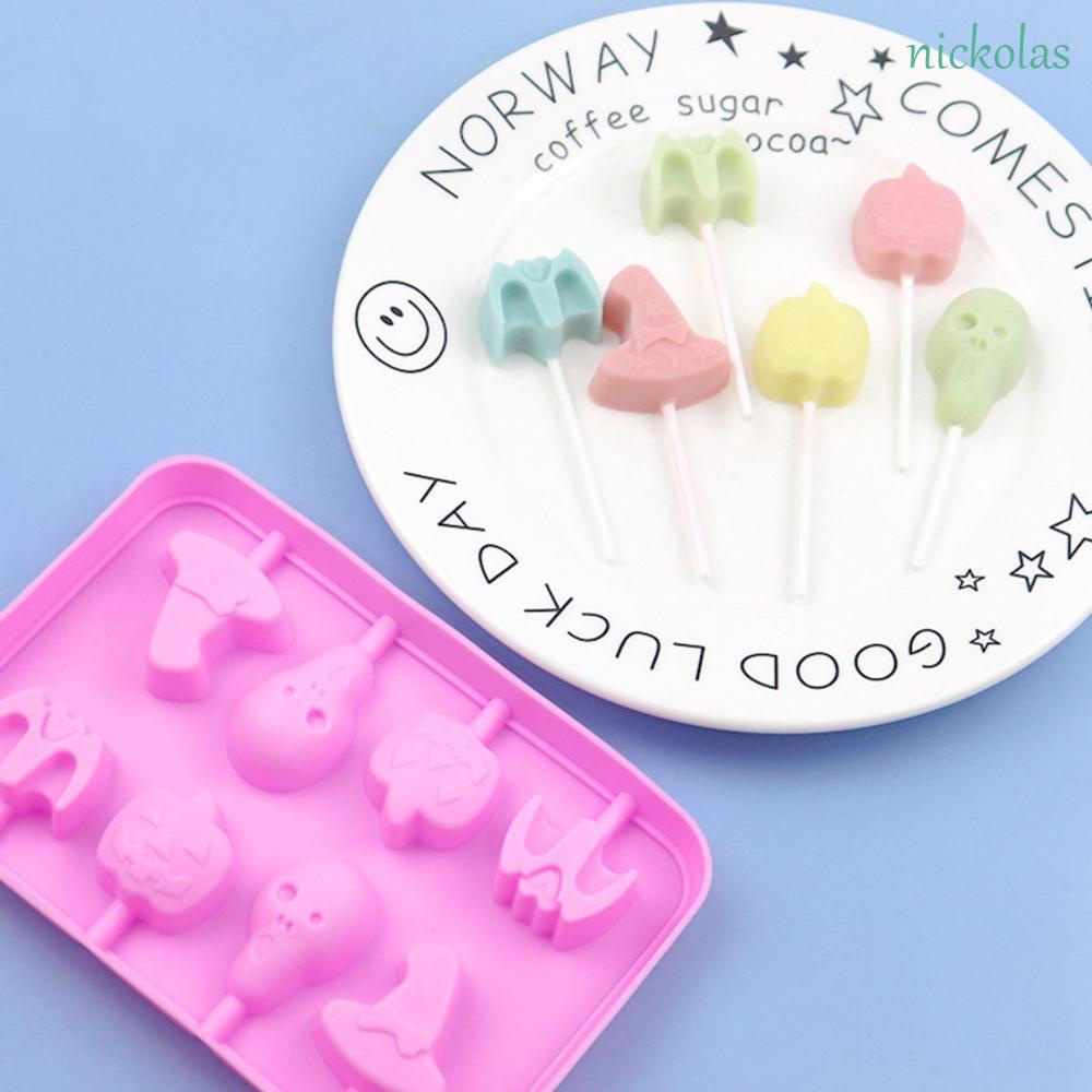 Khuôn Làm Bánh Bằng Silicone Hình Đầu Lâu / Bí Ngô