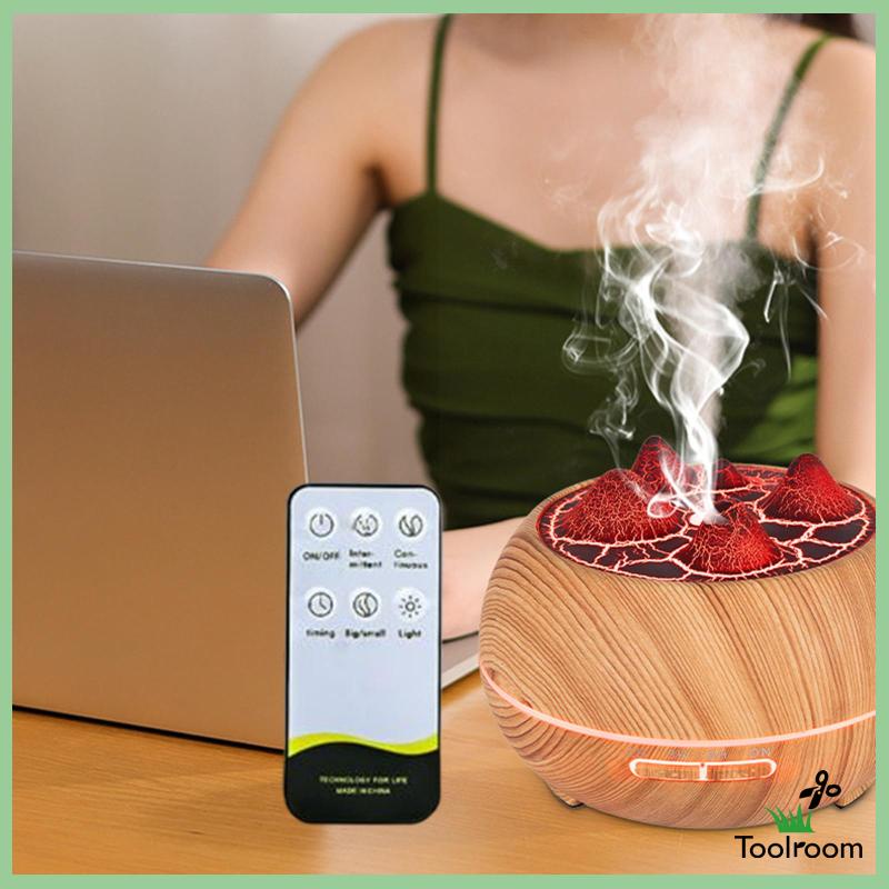 Máy Khuếch Tán Tinh Dầu 400ml Có Đèn Ngủ Hẹn Giờ Tiện Dụng Cho Gia Đình