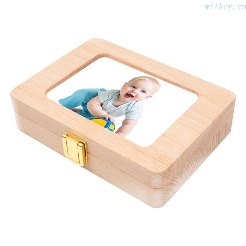 Hộp Đựng Răng Sữa Em Bé Giúp Khử Trùng Răng / Rốn Giúp Tiết Kiệm Không Gian