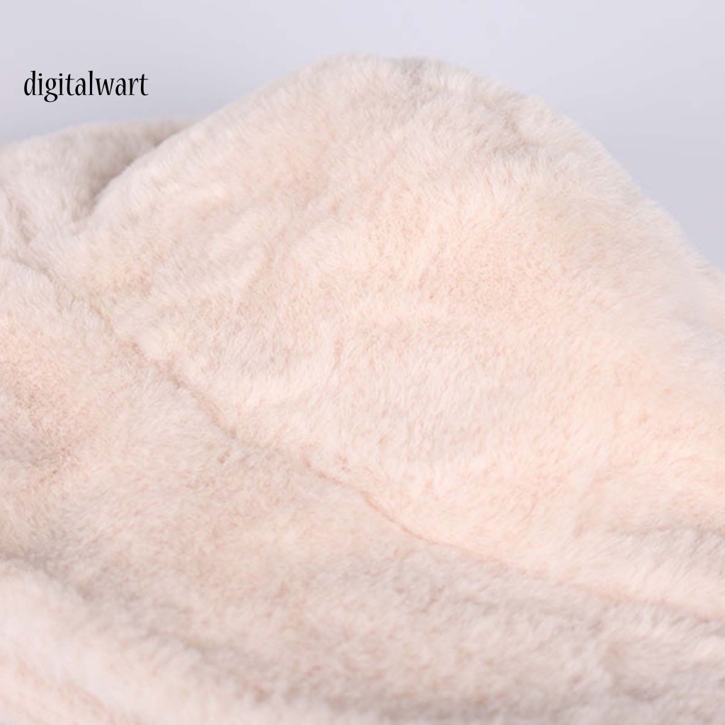 Kỹ Thuật Số| Mũ Bucket Màu Sắc Trơn Chống Mài Mòn Thời Trang Cho Nữ