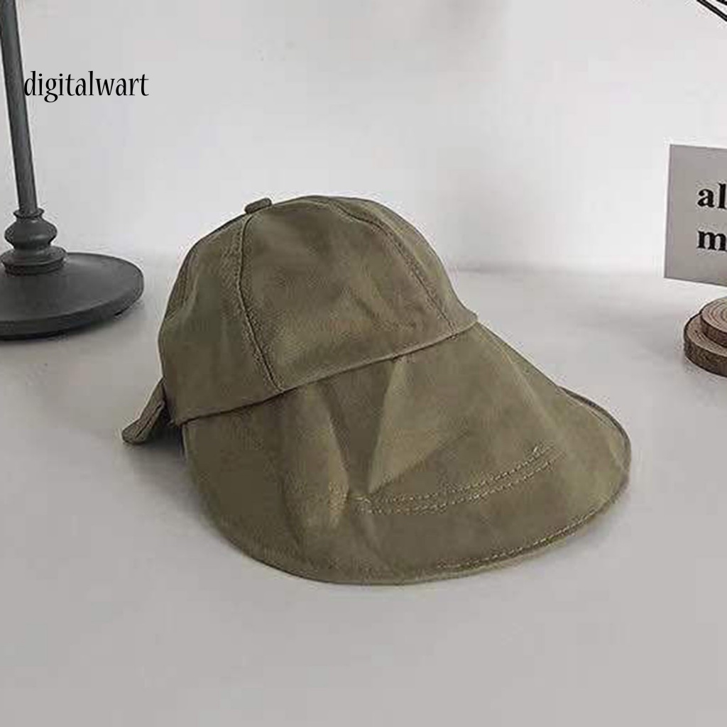 Kỹ Thuật Số| Mũ Rộng Vành Màu Trơn Đính Nơ To Thời Trang Đi Biển Mùa Hè Cho Nữ