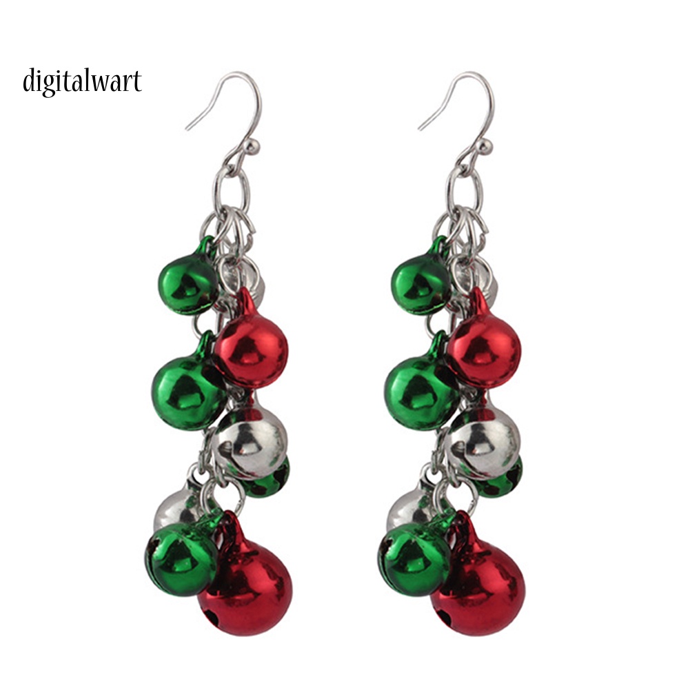 Kỹ Thuật Số| Khuyên Tai Nữ Trang Tạo Hình Chuông Giáng Sinh