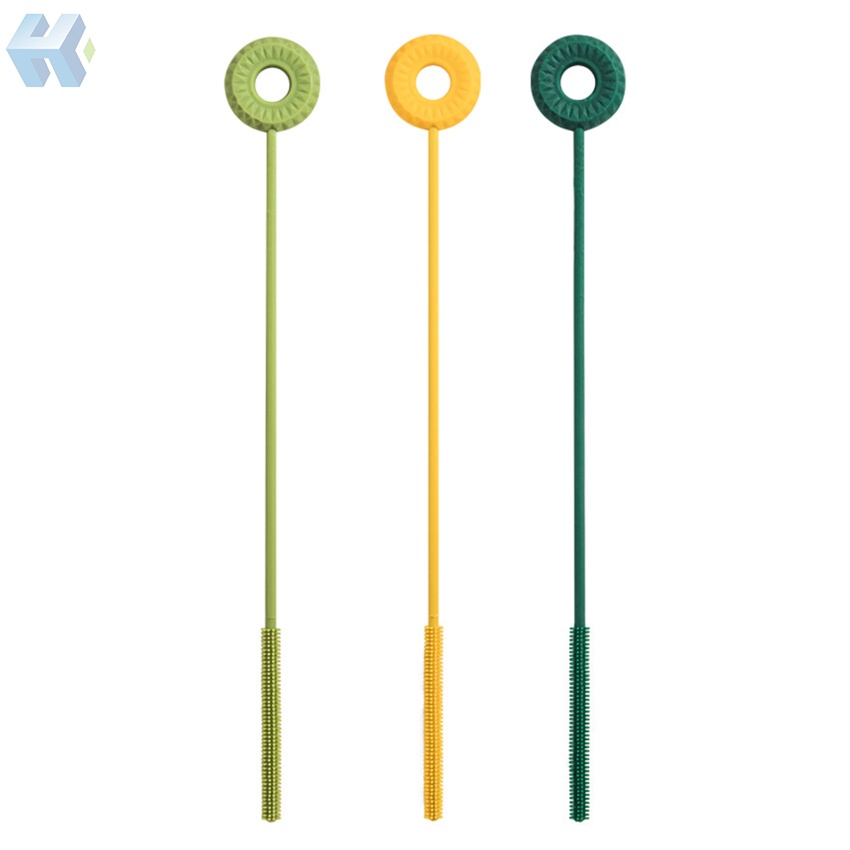 Bàn Chải Vệ Sinh Ống Hút Bằng Silicone Thân Thiện Với Môi Trường