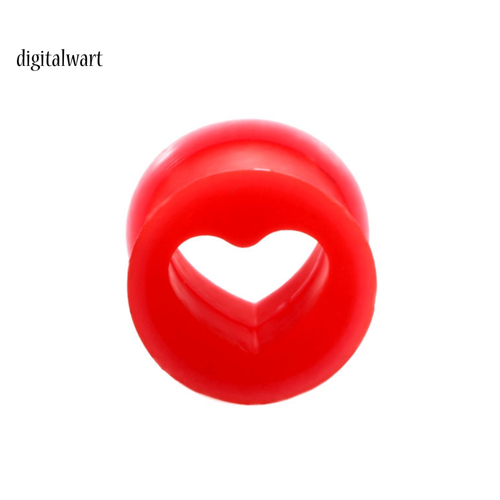 Kỹ Thuật Số| 1 Khuyên Nong Tai Hình Trái Tim Bằng Silicone