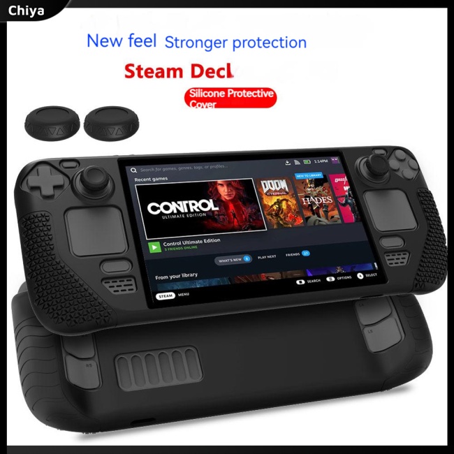 Vỏ Bọc Nút Điều Khiển Chơi Game Bằng Silicone Cho Sàn Hơi Nước