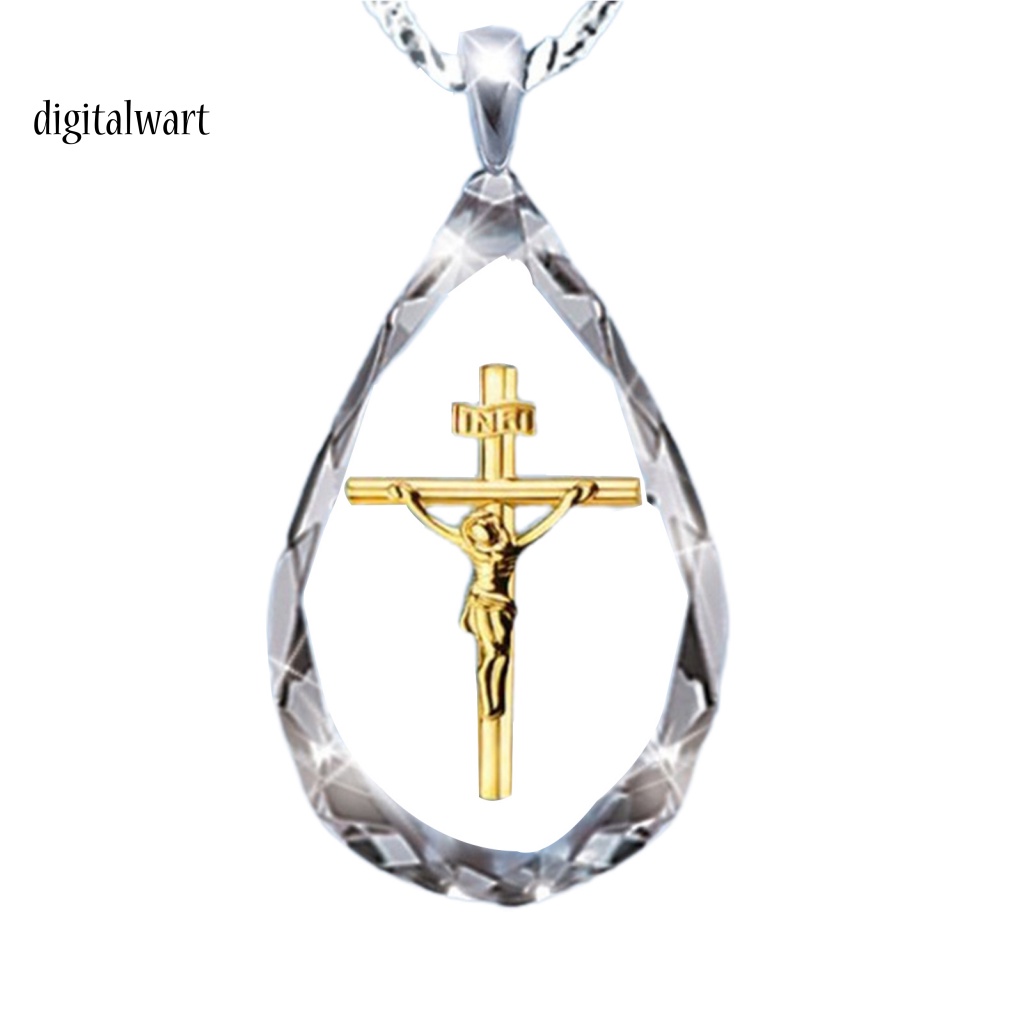 Kỹ Thuật Số| Vòng cổ HợP Kim HìNh Chữ ThậP ThờI Trang