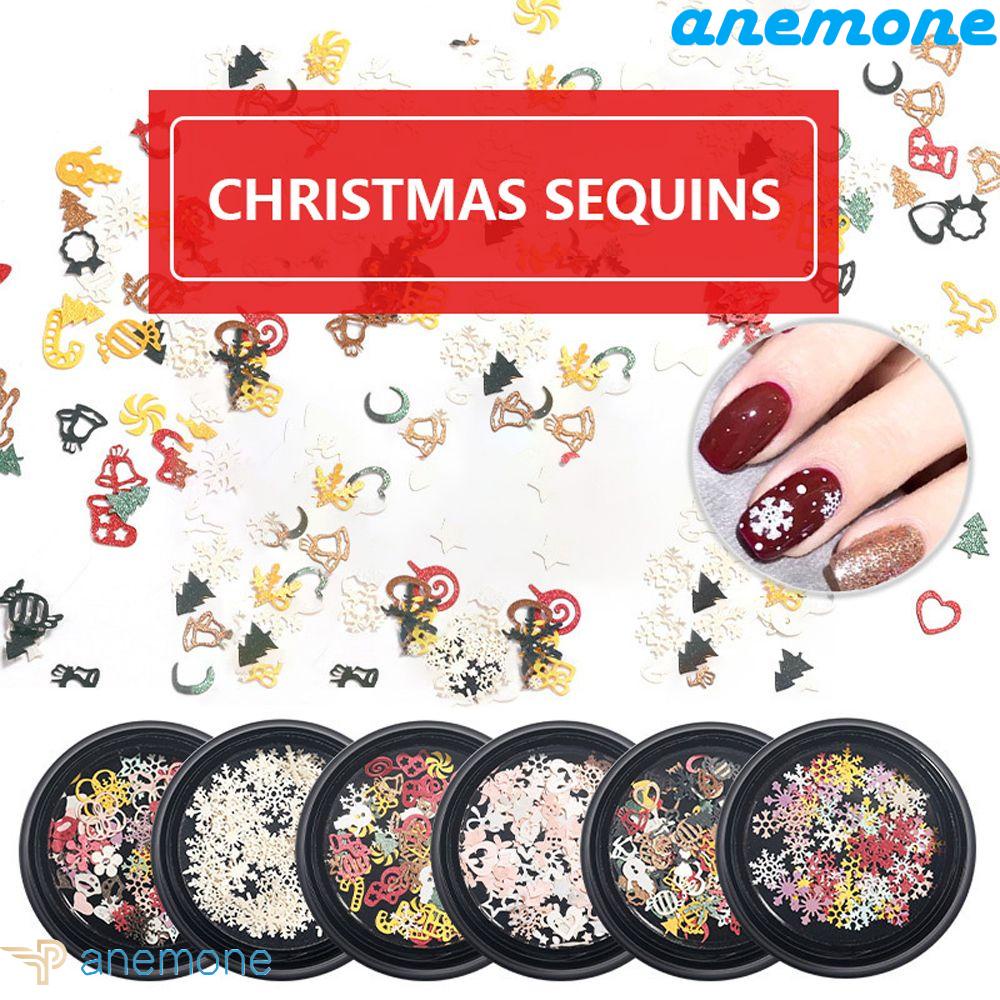 Set 100 Phụ Kiện Trang Trí Móng Tay Lấp Lánh 3D DIY Dành Cho Nữ