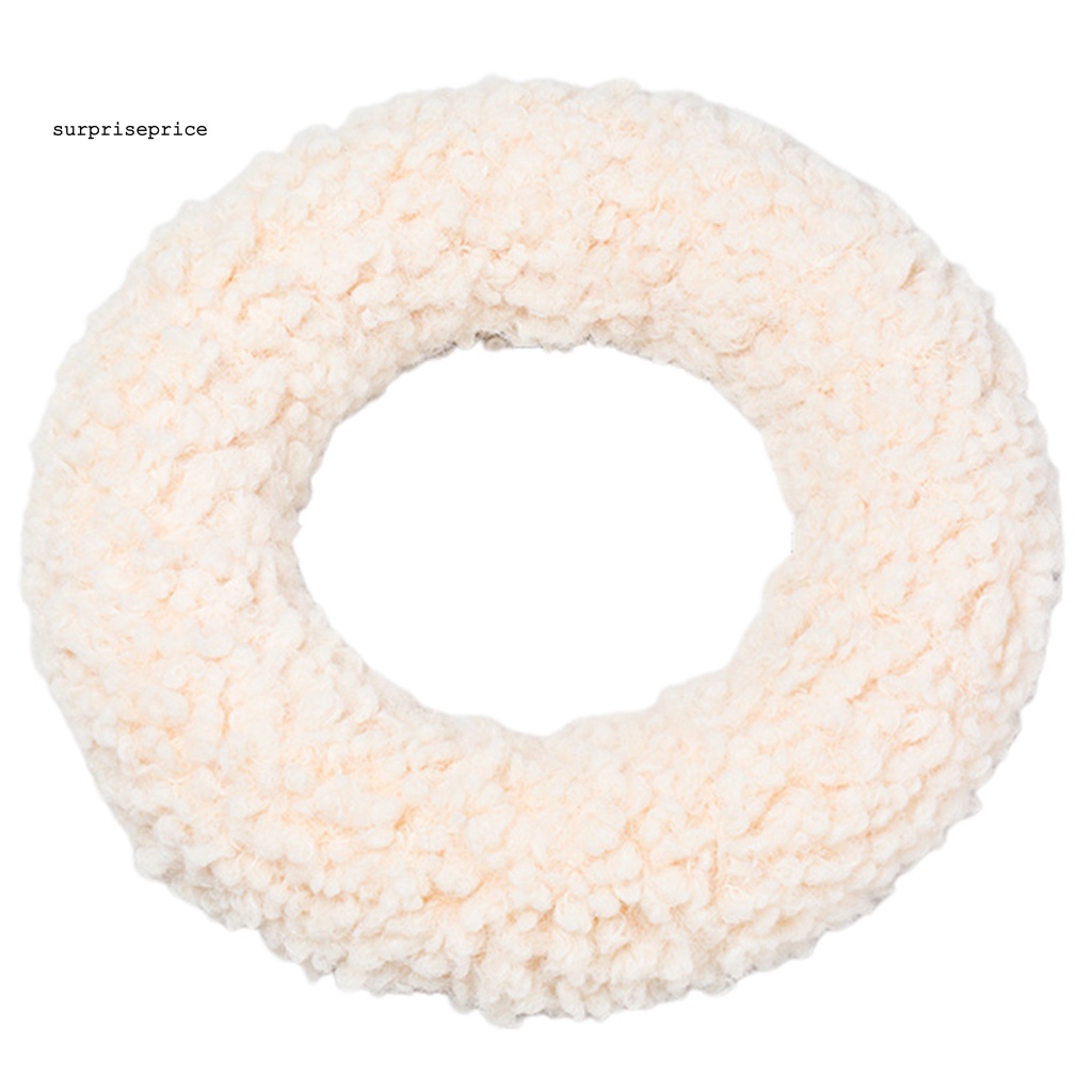 Vòng Hoa Vải Lông Treo Cửa Ra Vào Trang Trí Nhà Cửa