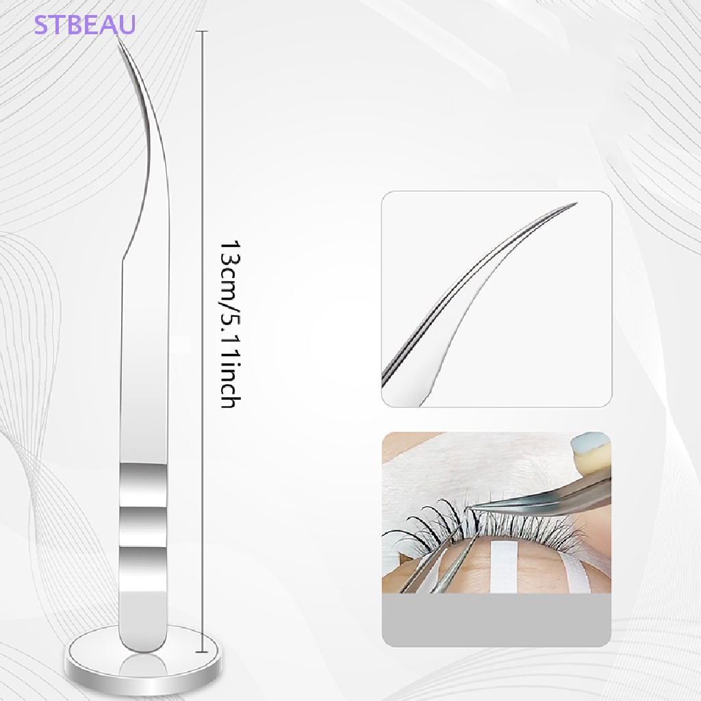 Nhíp Nối Mi / Lông Mày Bằng Thép Không Gỉ 420 Chống Tĩnh Điện