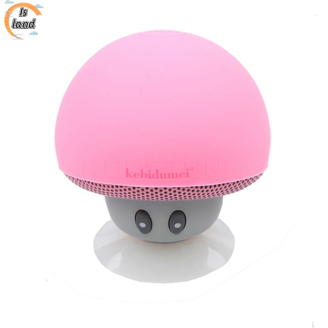 [IS] Loa Bluetooth Không Dây Mini Chống Thấm Nước Có Thể Sạc Lại Hình Cây Nấm