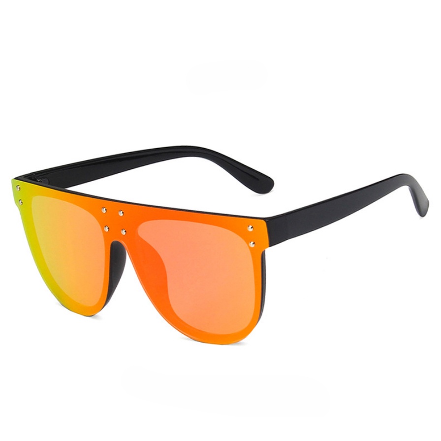 (AIMURUSI) COD Kính Mát Thời Trang Nữ Gọng Lớn Xuyên Biên Giới Đinh Tán Thủy Ngân