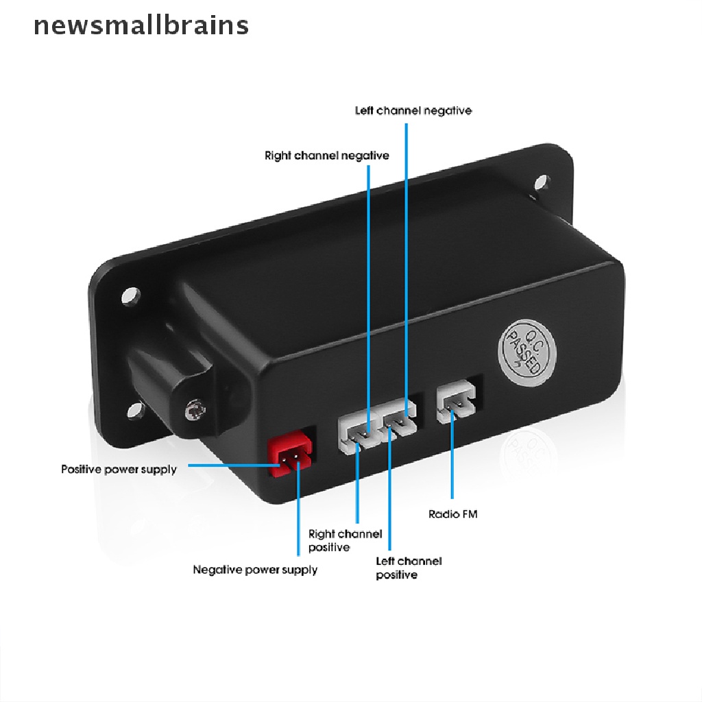 Mô Đun Loa Bluetooth 5.0 MP3 Player 2 * 3W FM Radio NSB Cho Xe Hơi